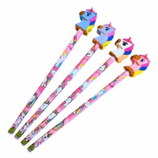 Lapiz con goma UNICORNIO