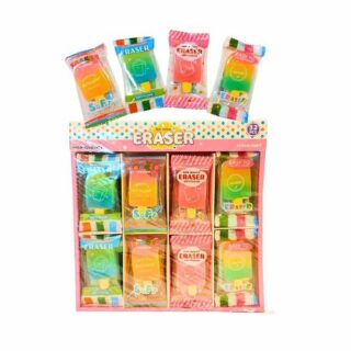 Goma de borrar paleta de helado x unidad