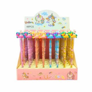 Lapiz puntas intercambiables UNICORNIO c/conejo x unidad