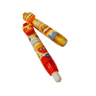 Goma de borrar FAST FOOD retractil x  unidad