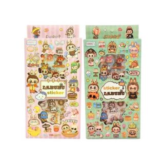 Sticker LABUBU en caja x 100 unidades