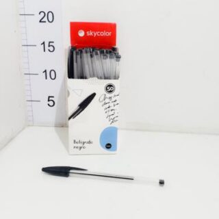 Birome boligrafo skycolor 1 mm negro x1pcs