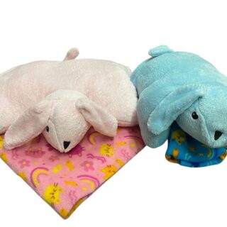 PELUCHES CON MANTA