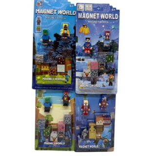 Cubos imantados minecraft x2