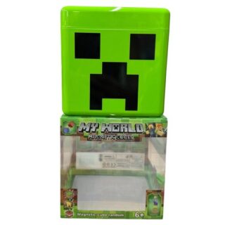 Cubos imantados minecraft 320 pcs c/ contenedor