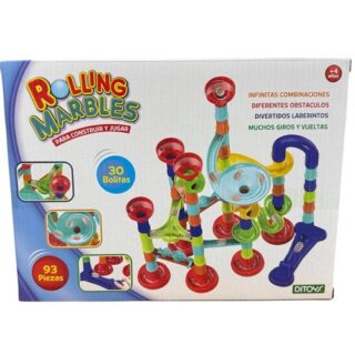 Laberinto de bolitas para armar 93 pcs