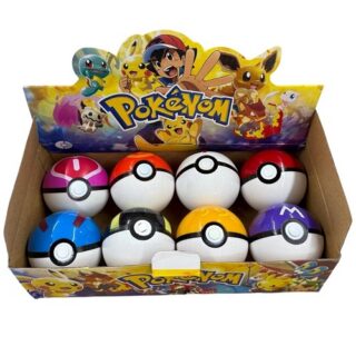 Pokebola con muñeco sorpresa