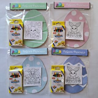 Kit Pascua para Colorear con Crayones