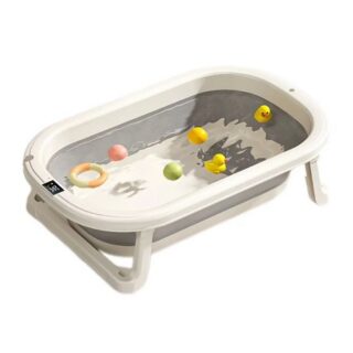 BAÑERA PLEGABLE CON TERMOMETRO