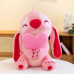 STICH CON CORAZON ROSA Y CEL 70 CM