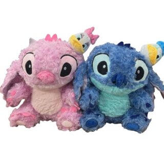 Peluche stich con donald y daisy