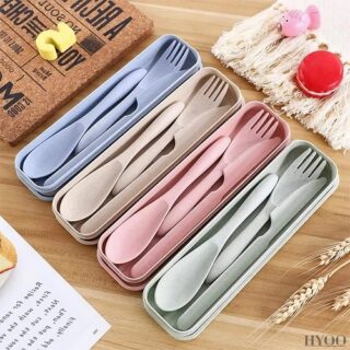 Set de tenedor, cuchara y cuchillo