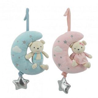 CUNERO LUNA ESTRELLA PLATEADA 23 CM