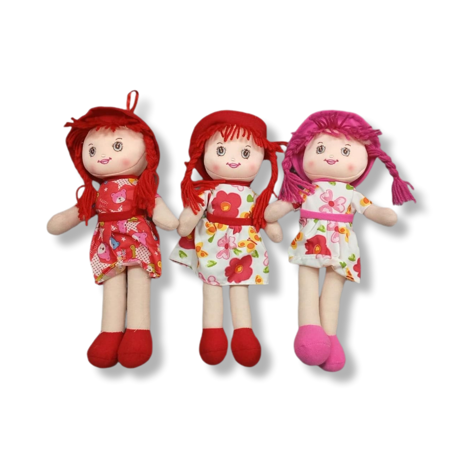 MUÑECA CON SOMBRERO 30 CM