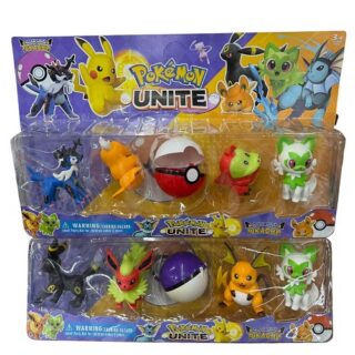 Pokemon x4 grande + pokebola