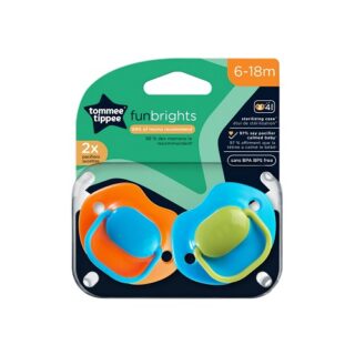 CHUPETES 6-18 MES FUN BIRGHTS 2 PK