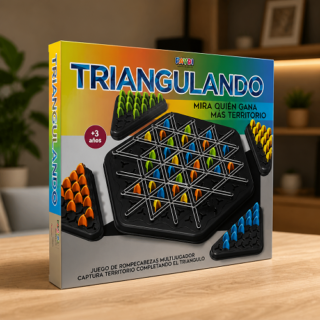 Juego goma del triangulando 27x30cm en caja