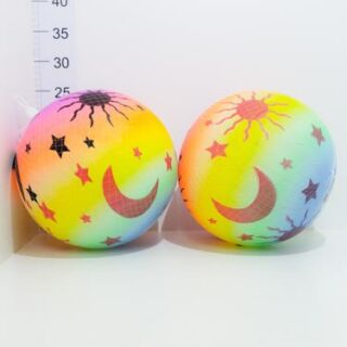 Pelota goma fluo liviano x unidad