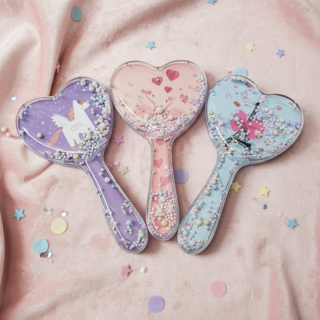 Peine infantil corazon