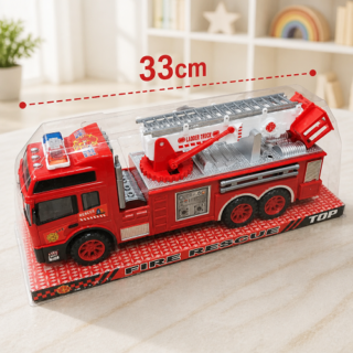 Camion bombero 33cm en estuche