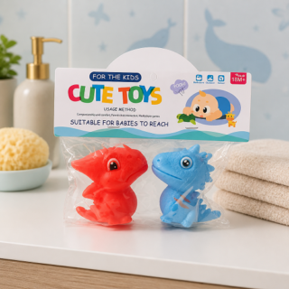 Chifle juego de baño dino