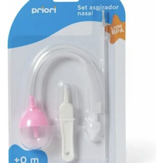 SET ASPIRADOR NASAL ROSA Y CEL