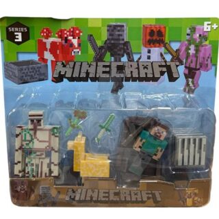 Minecraft x3 c/ cubo