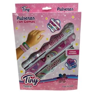 Set para armar pulseras pintando c/ diamante