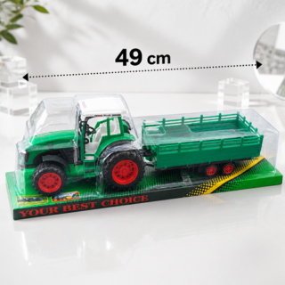 Tractor acoplado 49cm estuche