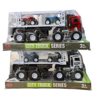 Camion transportador cuatriciclos