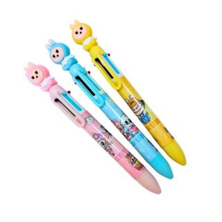 Birome boligrafo LABUBU multi x6color c/clip 0.7mm