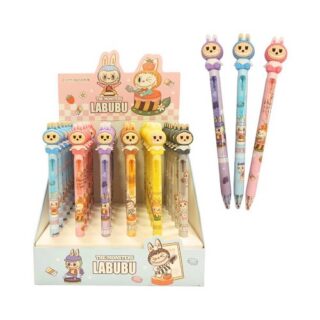 Birome boligrafo LABUBU c/clip cuerpo estampado 0.5mm