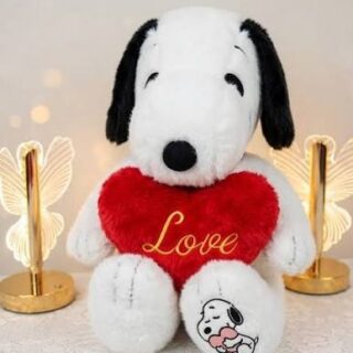 SNOOPY CON CORAZON 30 CM