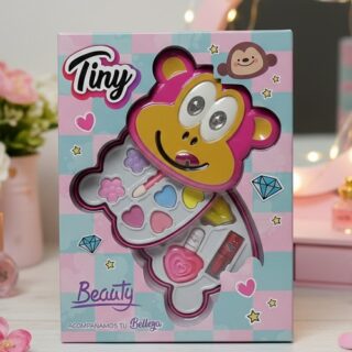 Set de maquillaje tiny monito sombra