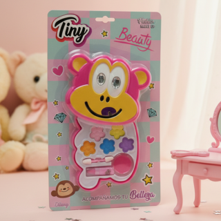 Set maquillaje monito blister