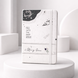 Libreta A6 espacial 80hoja lisas