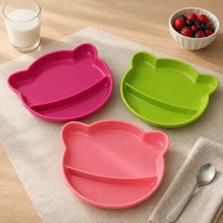 Plato orejitas color liso