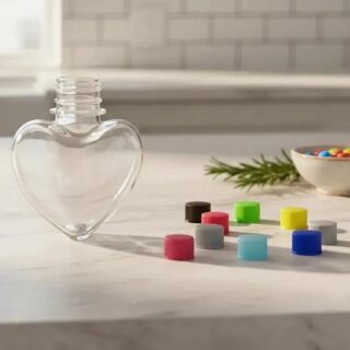 ENVASE PLASTICO CORAZON