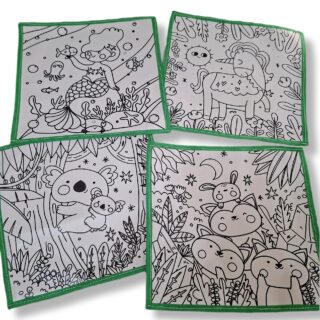 Laminas para colorear y borrar