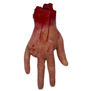 Mano cortada sin un dedo