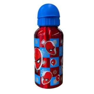 Botella 400ml aluminio Spiderman