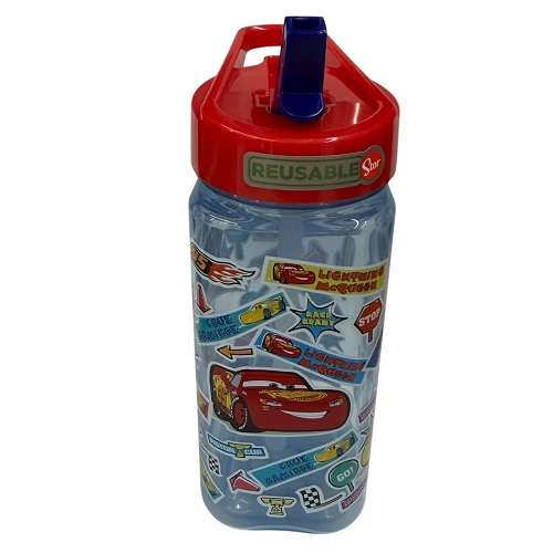 Botella 510ml con pico Cars