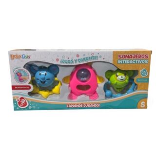 Sonajeros interactivos x3