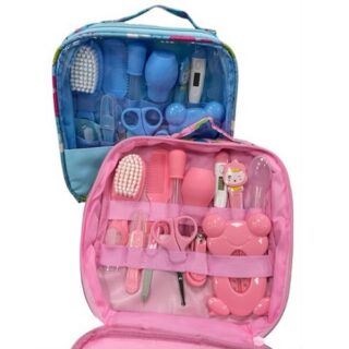 SET HIGINE ESTUCHE ROSA Y CEL